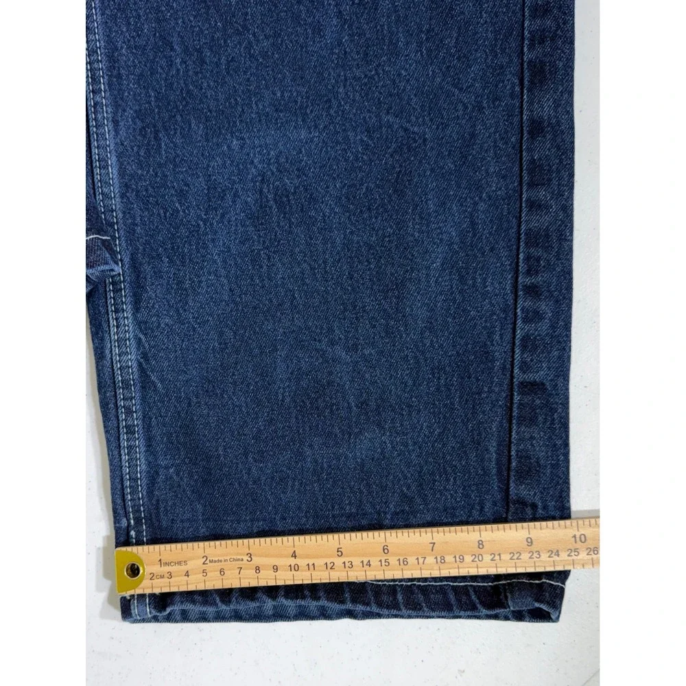 Southpole Baggy Jeans 34 (fits 32x31.5) Dark Wash Y2K Skater Streetwear READ